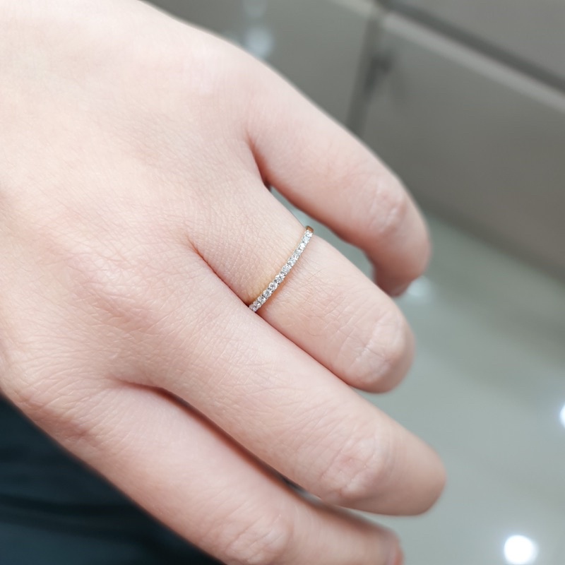amantio-diamond-แหวนเพชรแถว-eternity-ring-18k-yellow-gold-e-colorน้ำ99