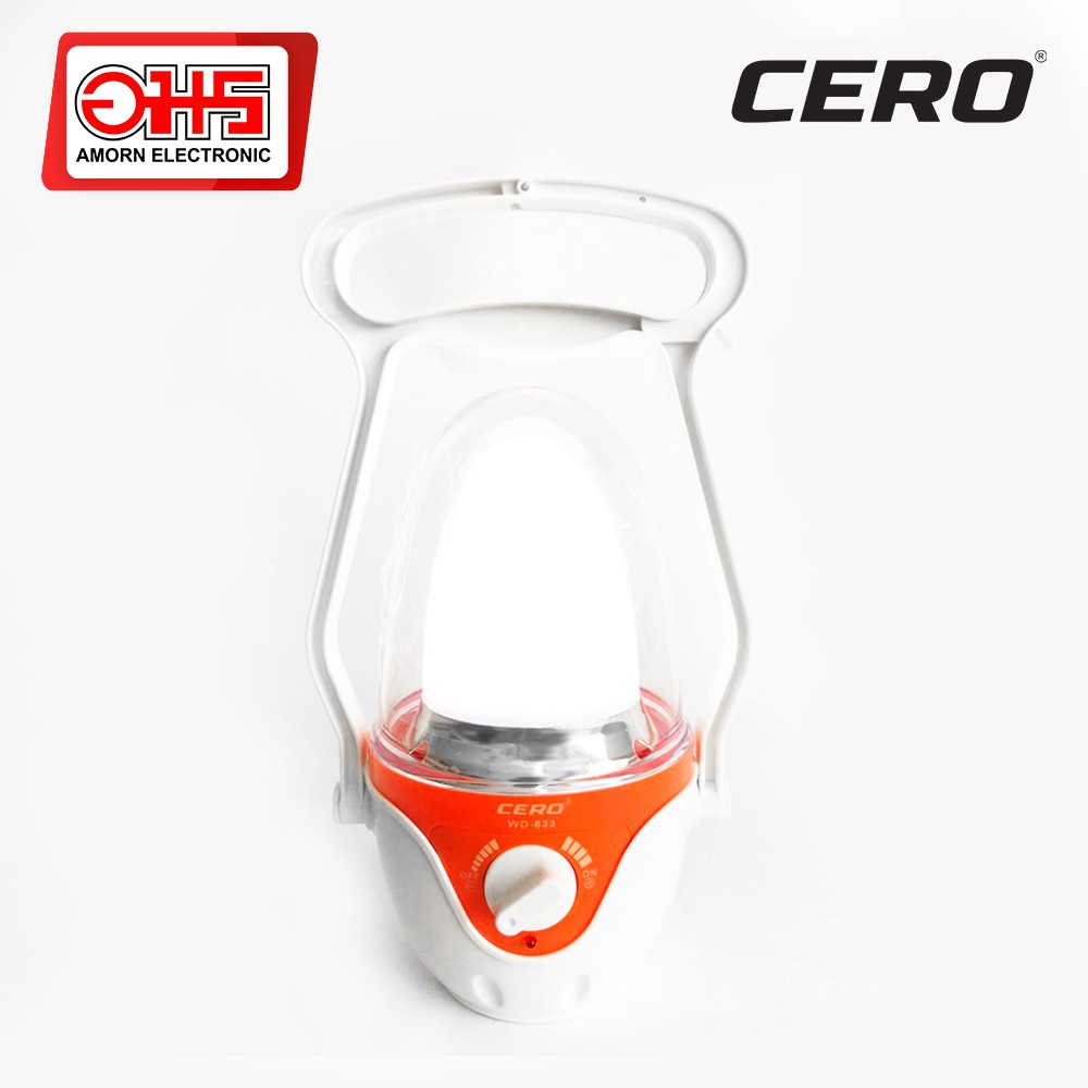 โคมไฟตะเกียง40led-cero-wd-833-1700mah-อมร-อีเล็คโทรนิคส์-อมรออนไลน์-ไฟฉาย-โคมไฟ-ตะเกียง-ตะเกียงเดินป่า