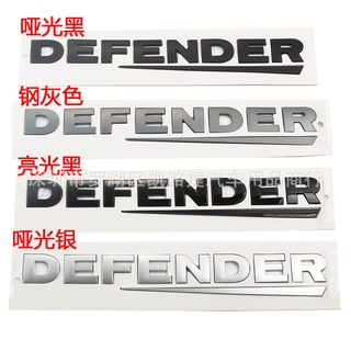 สติกเกอร์ฉลาก สําหรับติดตกแต่งท้ายรถยนต์ DEFENDER LAND ROVER