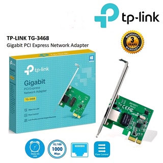 ภาพย่อรูปภาพสินค้าแรกของLAN CARD (การ์ดแลน) TP-LINK (TG-3468) PCI EXPRESS GIGABIT PORT 10/100/1000 Mbps Warranty LT