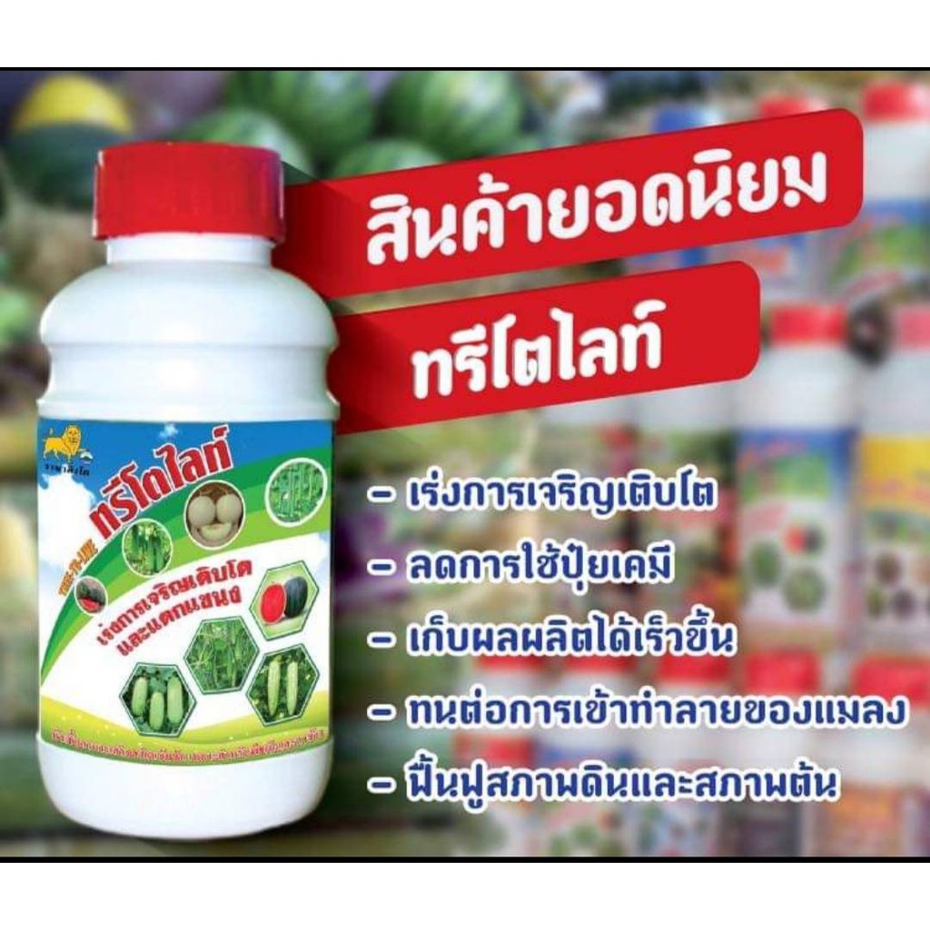 ทรีโตไลท์-ขนาด-1-ลิตร-หัวเชื้ออาหารเสริมชนิดเข้มข้น-เร่งการเจริญเติบโตและแตกแขนง-ทนต่อการเข้าทำลายของโรค