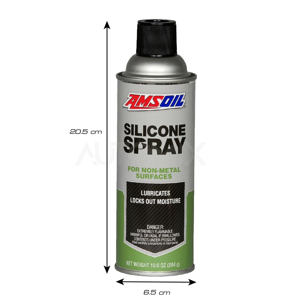 amsoil-silicone-spray-284g-ซิลิโคนสเปรย์-ใช้สำหรับหล่อลื่น-และป้องกันพื้นผิวที่ไม่เป็นโลหะ-เพื่อไม่ให้ผิววัสดุแห้งเกินไป