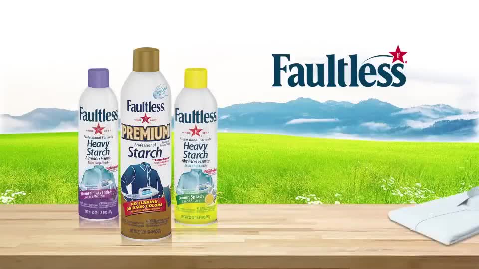 สเปรย์รีดผ้า Faultless สูตร Premium LuxeFinish 585ml x 1 bottle ...
