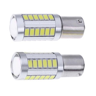 Ready Stock【Dcline】 2pcs 1156 5630-33SMD Led Car Turn Signal Brake Light Tail Rear Reverse Lamp