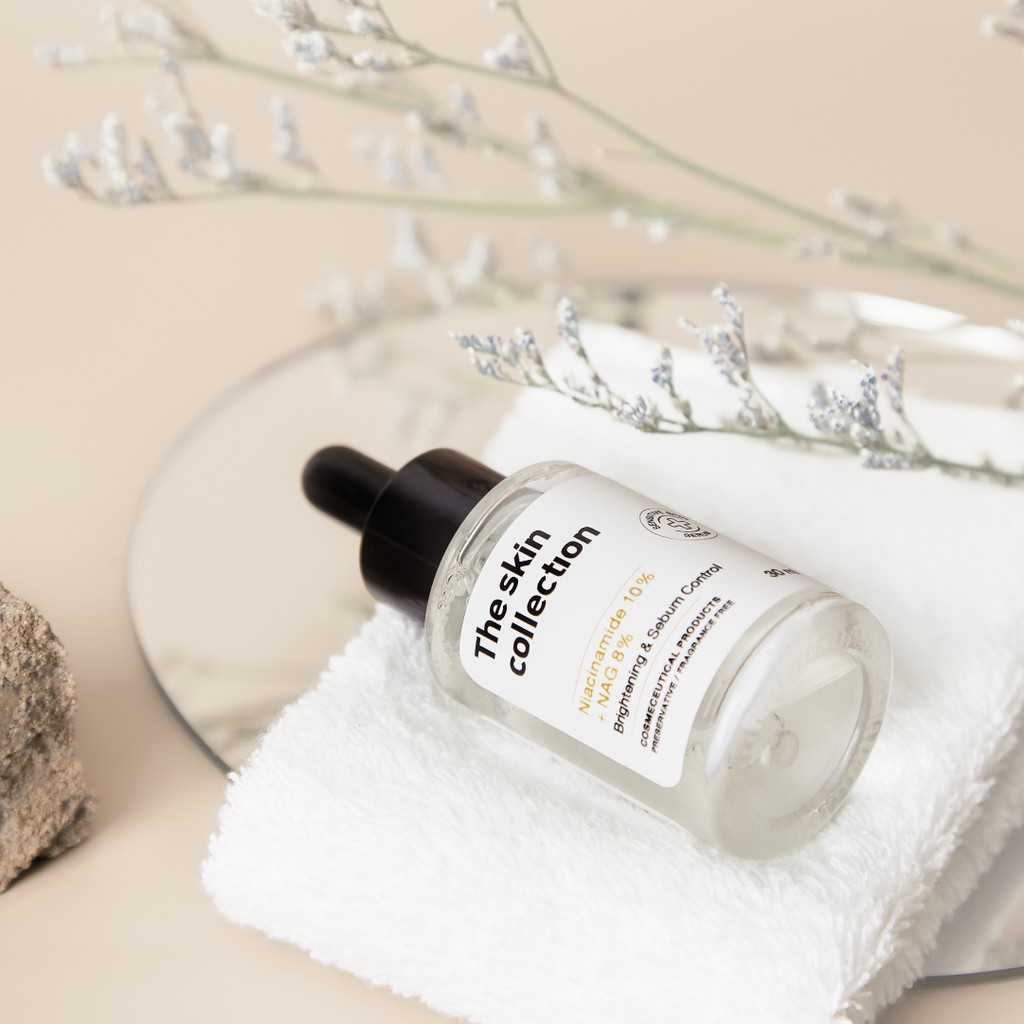 เซรั่มฟื้นฟูผิว จากรอยดำ รอยแดง  The Skin Collection Serum Niacinamide10% + NAG8% 30ml - 2