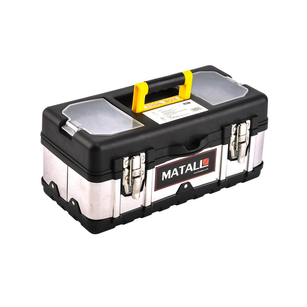 กล่องเครื่องมือ-matall-pro-5017b-17-นิ้ว-สีดำ-เงิน-กล่องเครื่องมือช่าง-tool-box-matall-pro-5017b-17-black-silver