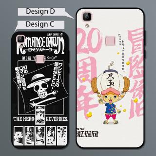 เคสโทรศัพท์ซิลิโคนพิมพ์ลายโจรสลัดเคสมือถือป้องกันรอยสําหรับ Vivo V 3 V 5 V 7 V 9 V 11 I V 5 S X 9 S V 15x27 Lite Max Plus Pro 2853