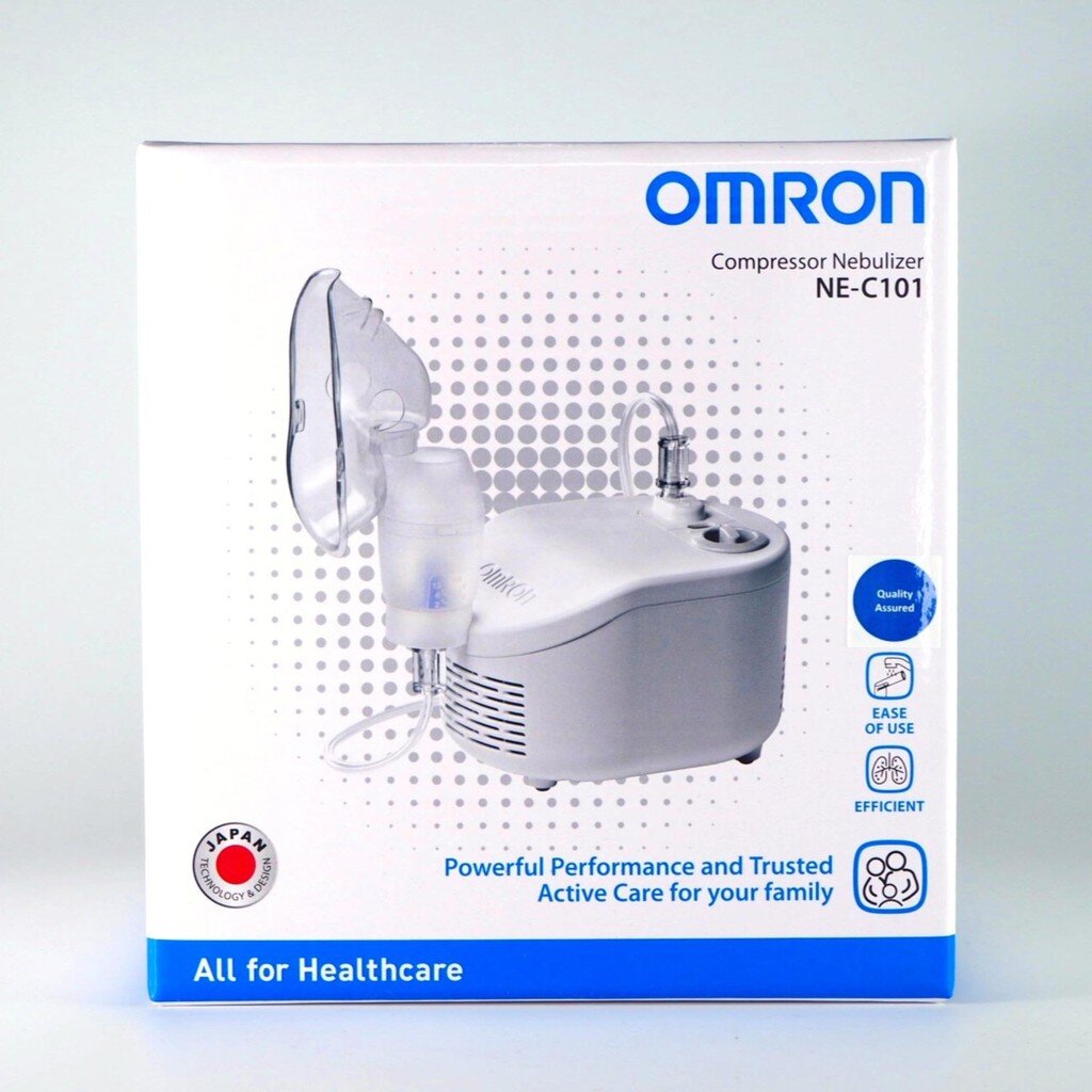 พร้อมส่ง-เครื่องพ่นยา-ขยายหลอดลม-ยี่ห้อ-omron-รุ่น-ne-c101-ประกัน-2-ปี