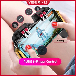 สินค้า [ส่งไวจากไทย สินค้าเฉพาะจุด] จอยสติกเล่นเกม ขนาด 6 นิ้ว พร้อมปุ่มควบคุม สำหรับ PUBG Mobile 