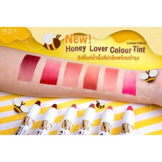 ภาพหน้าปกสินค้าIN2IT Honey Lover Colour Tint ลิปทินท์ ลิปสติกกลิ่นน้ำผึ้ง ทาปากและแก้ม ที่เกี่ยวข้อง