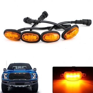 Areyourshop ไฟสัญญาณไฟ Led สําหรับ ford F - 150 Raptor 2017-2019 4 ชิ้น