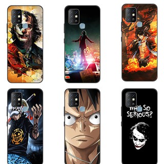 การ์ตูนอนิเมะ Printed For Infinix Hot 10 Hot10 Casing TPU ซิลิโคนนิ่ม infinixhot10 Back Cover