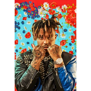 โปสเตอร์ Juice WRLD จูซ เวิลด์ แร็ปเปอร์ Rapper Hiphop ฮิปฮอป Hip hop Music Poster รูปภาพ ตกแต่งบ้าน ตกแต่งผนัง ของขวัญ