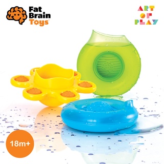 ของเล่นอ่างอาบน้ำเด็กสำหรับวัย 18 เดือนขึ้นไป - Dimpl Splash ของเล่น bath time toys จาก Fat Brain Toys