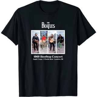 เสื้อยืดวงดนตรีเสื้อยืด พิมพ์ลาย The Beatles Rooftop Concert 1969 รหัส TB20all size