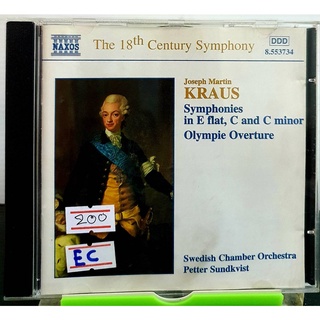 CD KRAUS:SYMPHONIES OLYMPIE OVERTURE BY JOSEPH MARTIN MADE IN EC