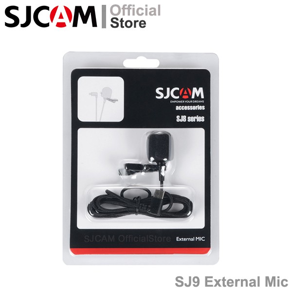 ภาพหน้าปกสินค้าSJCAM EXTERNAL MICROPHONE FOR Action Camera SJ8 SJ9 SERIES ไมโครโฟน กล้องแอคชั่น กล้องติดหมวก กล้องถ่ายวีดีโอ เอสเจแคม จากร้าน sjcam_officialstore บน Shopee