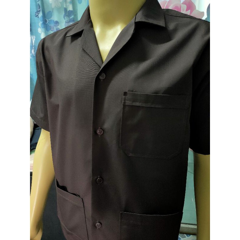 ภาพสินค้าเสื้อช็อป เสื้อช่าง 3 กระเป๋า ผ้าคอมทวิว พร้อมส่ง 6 สี จากร้าน shirt_shop01 บน Shopee ภาพที่ 6