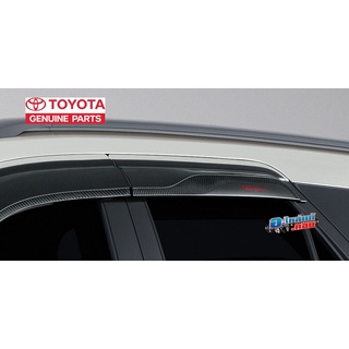 (ของแท้) แผงบังแดดข้าง TRD TRD Side Visor  โตโยต้า ฟอร์จูนเนอร์ Toyota Fortuner ปี 2015-2021 เบิกศูนย์