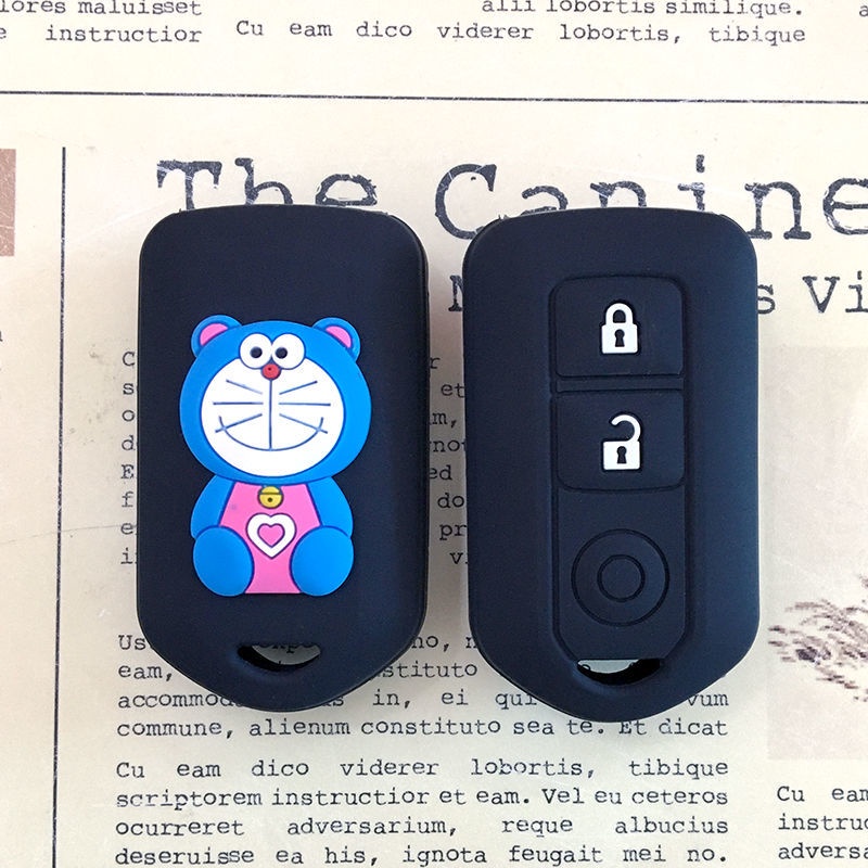 เคสกุญแจรถยนต์-toyota-ซิลิโคนกุญแจรถยนต์-เคสกุญแจรีโมท-น่ารัก-ภาพการ์ตูน-สมาร์ทคีย์-ปลอกกุญแจ