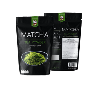 ผงชาเขียวมัทฉะ 100% สูตรพรีเมียม 100 กรัม (Matcha Greentea Powder 100%)