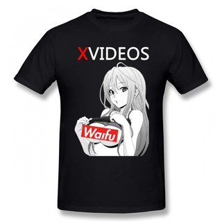 Anime Waifu Girl เสื้อ Xvideos T สำหรับผู้ชาย High-Q เสื้อโปโล Pornhub Tee Porn Hub