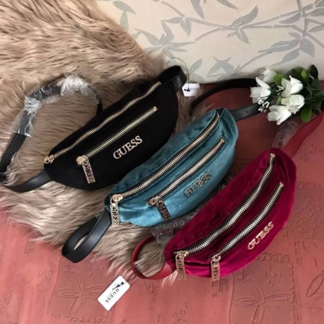 New Guess Ronnie Logo Belt Bag Shopee Thailand