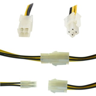 สายต่อ ไฟเลี้ยง  4Pin Male to Female PC CPU Power Supply Extension Cable(สินค้ามีพร้อมส่ง)