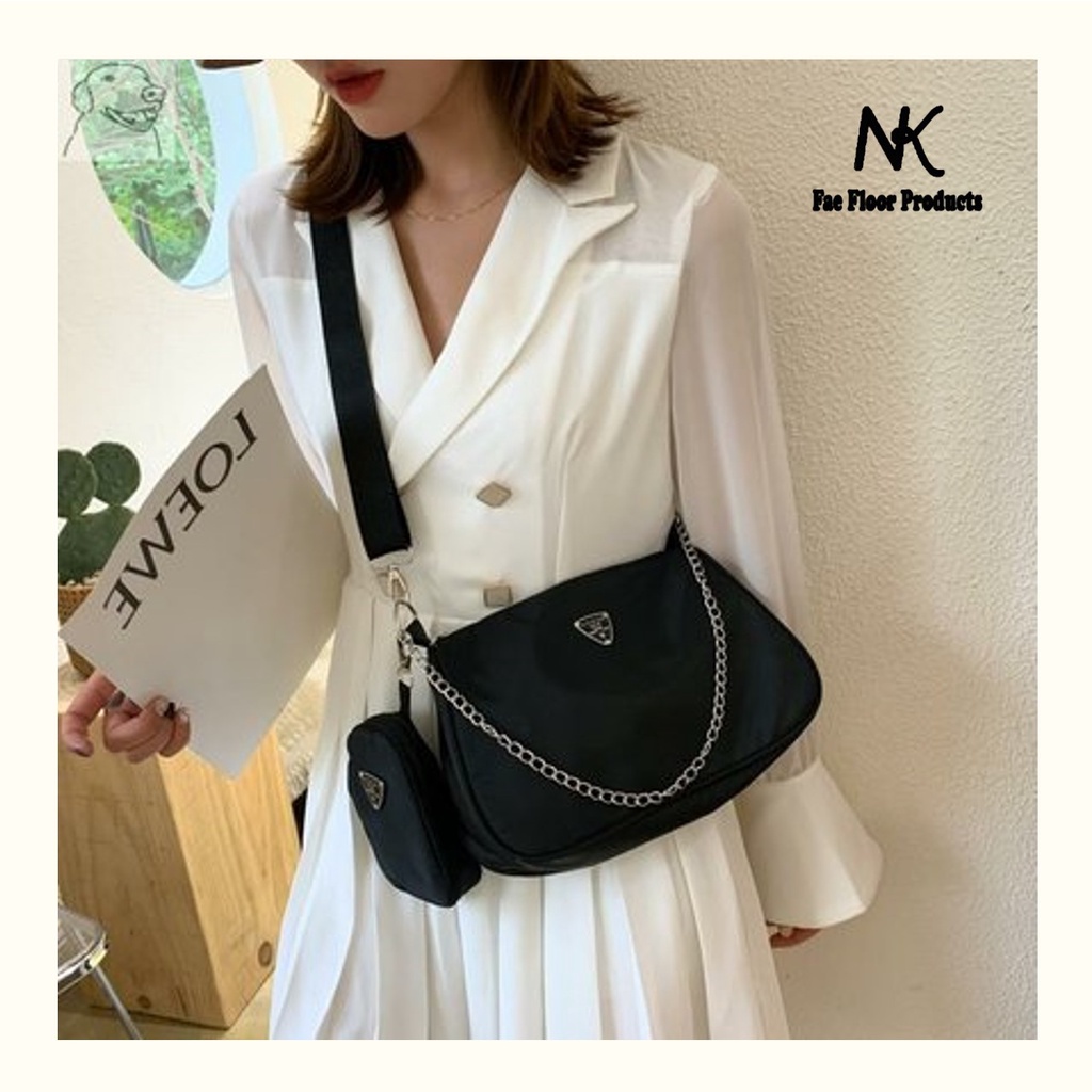 adshopp-พร้อมส่ง-กระเป๋าสะพายข้าง-2ใบ