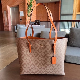 COACH MOLLIE TOTE IN SIGNATURE CANVAS (COACH 1665)