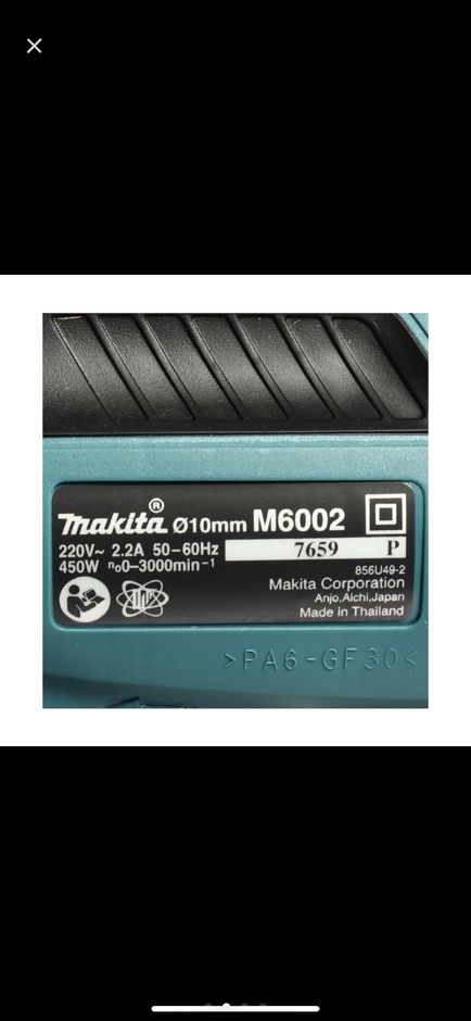 สว่าน-3-8-หัวล็อกมือ-makita-mt6002b-รุ่นใหม่-2020