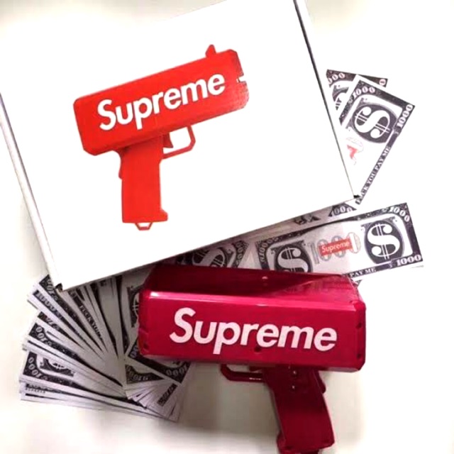 ปืนยิงเงิน Supreme Money Gun | Shopee Thailand