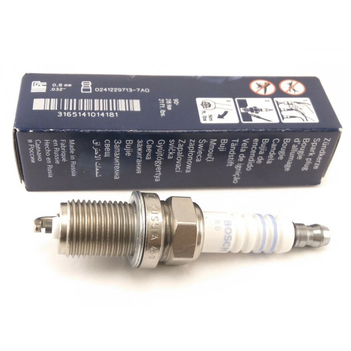 benz-หัวเทียน-bosch-f8dc4-เครื่อง-m111-m104-m119-m120-w124-w210-w140-r129