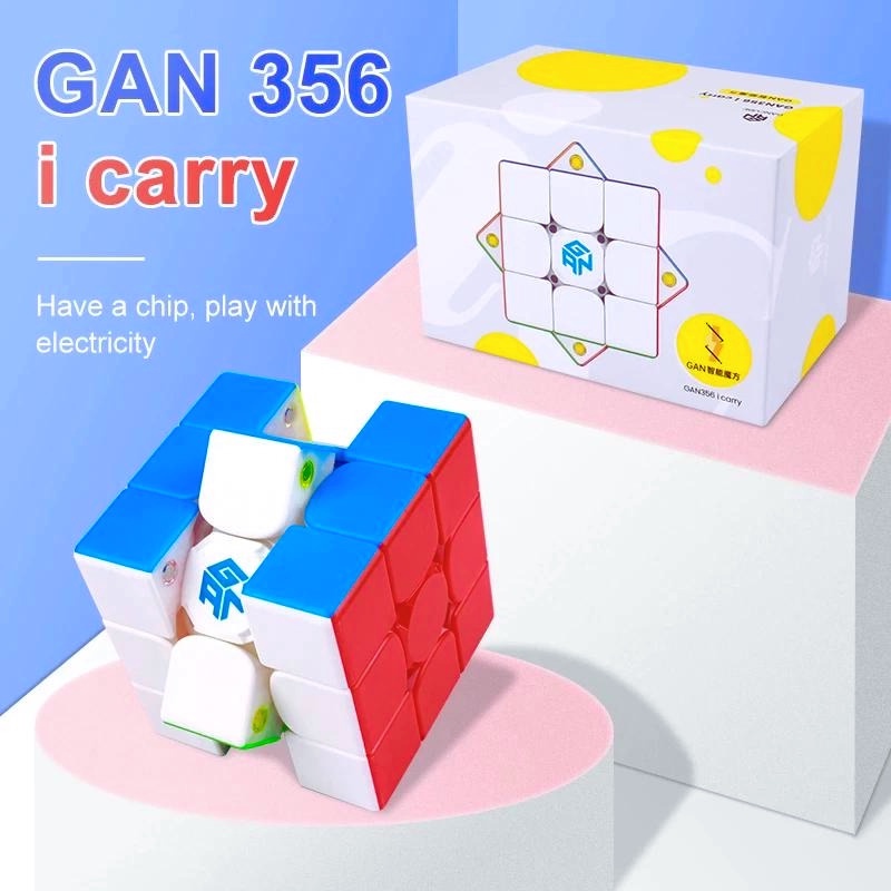 รูบิค-rubik-3x3-gan-356-i-carry-รูบิคอัจฉริยะ-smart-cube-มีแม่เหล็ก-เชื่อมต่อ-bluetooth-ได้