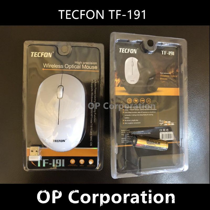 tecfon-เมาส์ไร้สาย-mouse-wireless-tf191-t8-2-4ghz