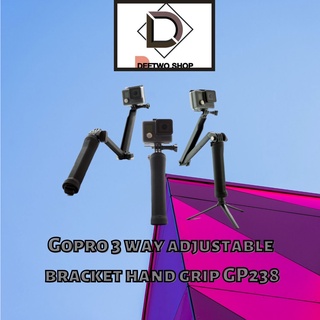 ขาตั้งกล้องใส่กล้อง Gopro  adjustable bracket hand grip GP238