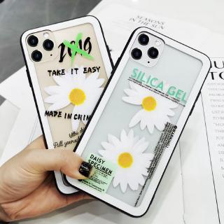 เคสโทรศัพท์สีใสลายดอกเดซี่สําหรับ Samsung Galaxy A10 A20 A30 A30S A10S A20S A50 A50S A70 A70S A80 A90 M10S