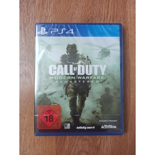 PS4 Games : COD MW Call Of Duty Modern Warfare Remastered มือ2 & มือ1 NEW