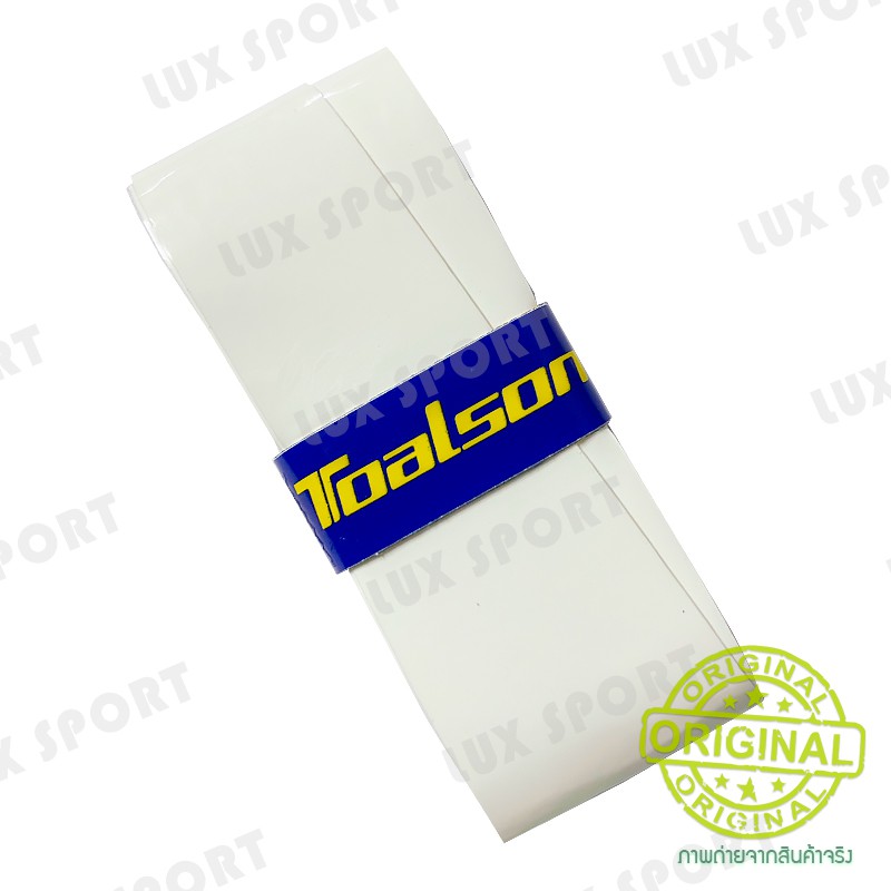 ภาพหน้าปกสินค้าToalson Grip (TOA) power grip กริ๊ปพันด้ามไม้เทนนิส % จากร้าน luxsport168 บน Shopee