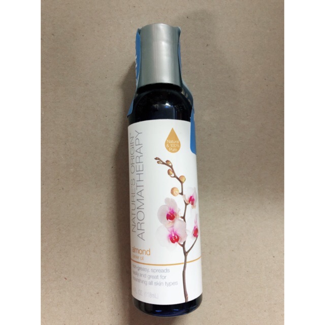 aromatherapy-almond-carrier-oil-น้ำมันอัลมอนด์-ออยล์-ธรรมชาติ-100-ไม่ใส่สารกันเสีย-ใช้นวดตัวได้