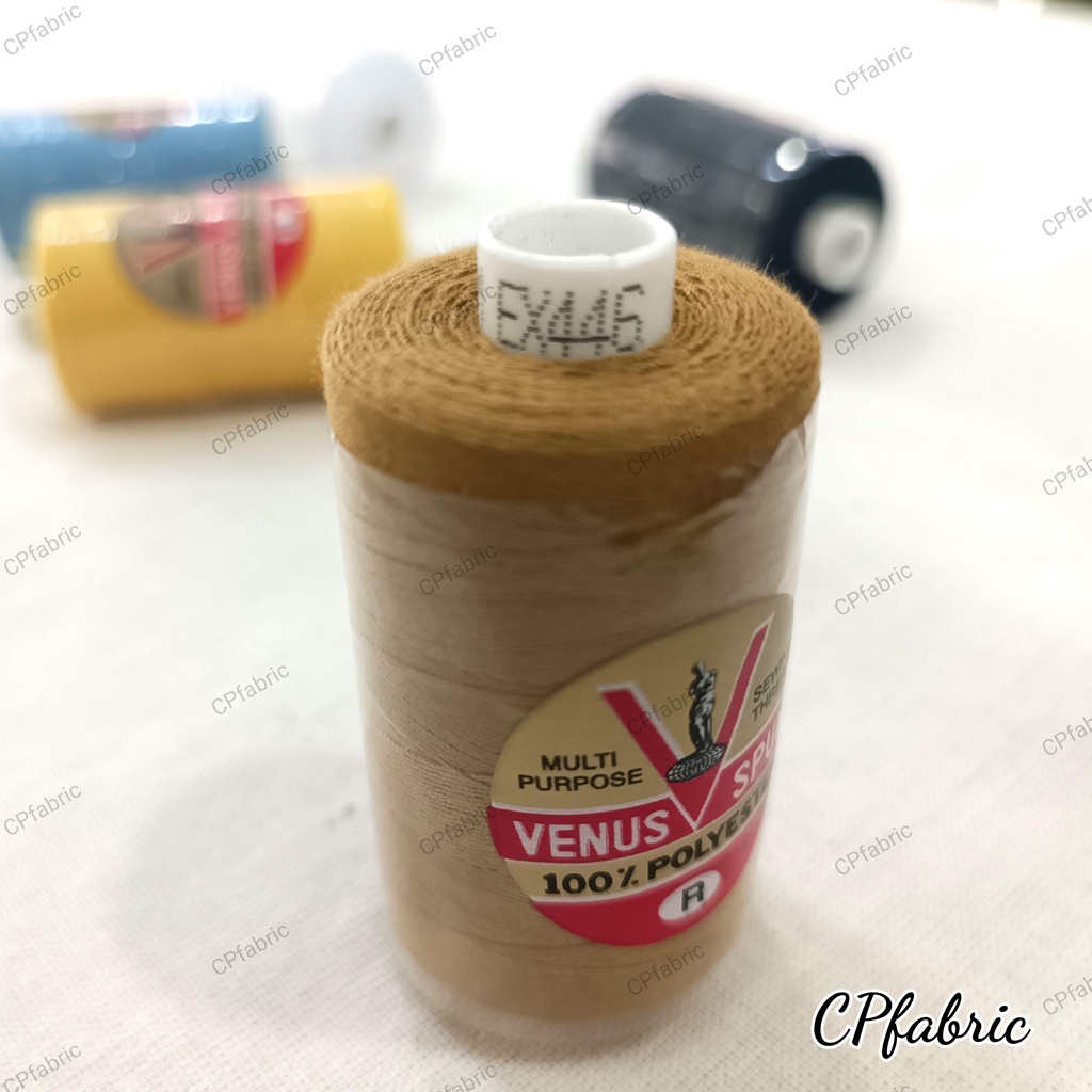 ด้ายยีนส์ (Jeans Thread) ตรา VENUS เบอร์ P30/3 ความยาว400m | Shopee ...