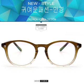 Fashion แว่นตากรองแสงสีฟ้า รุ่น 2179 C-8 สีน้ำตาลไล่สี ถนอมสายตา (กรองแสงคอม กรองแสงมือถือ) New Optical filter