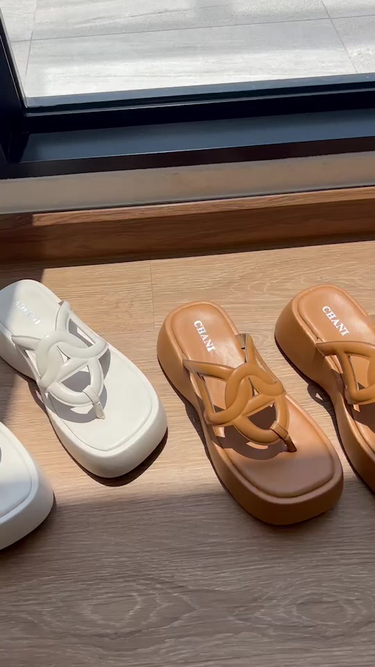 chani-r115-50-l-sandals-รองเท้าแตะ-เสริมส้น-หนัง-pu-premium