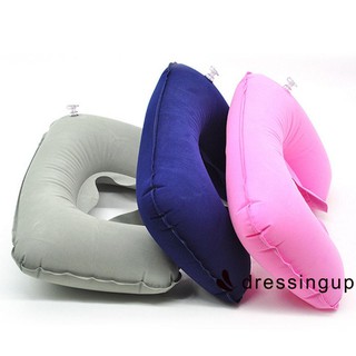 หมอนรองคอการท่องเที่ยว Inflatable Comfort Air U Shape สุขภาพหมอน Sleep Head Cushion Hot