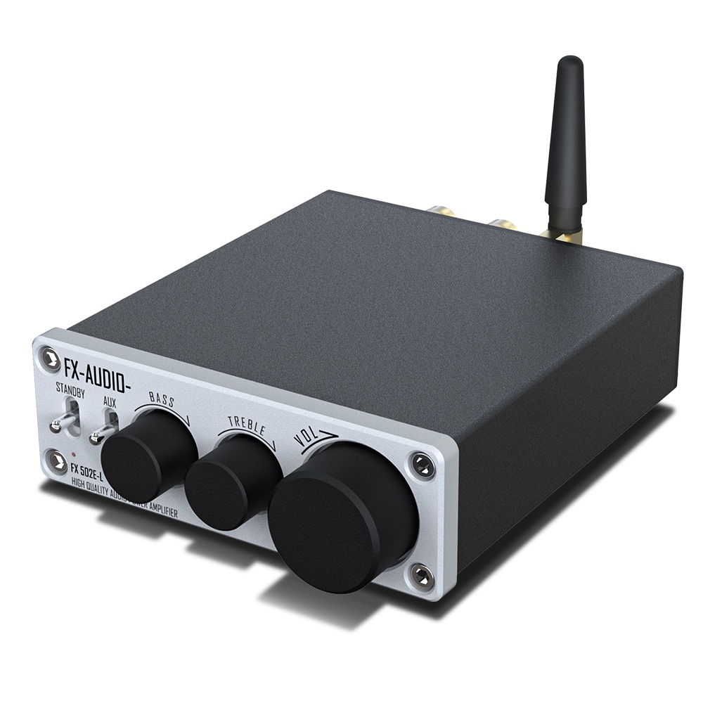 ใหม่ เครื่องขยายเสียงดิจิทัล FX-Audio FX 502E-L HiFi 2.0 BT 5.1 เบส 75W ...