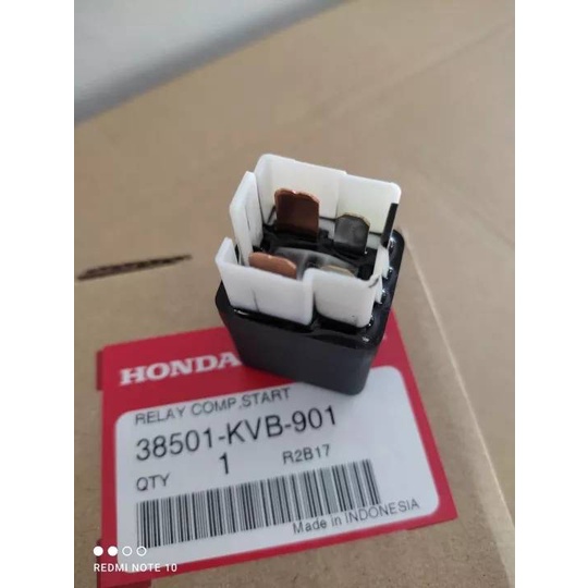 รีเลย์สตาร์ท-honda-click-click-i-อะไหล่แท้ศูนย์-รหัส-38501-kvb-901