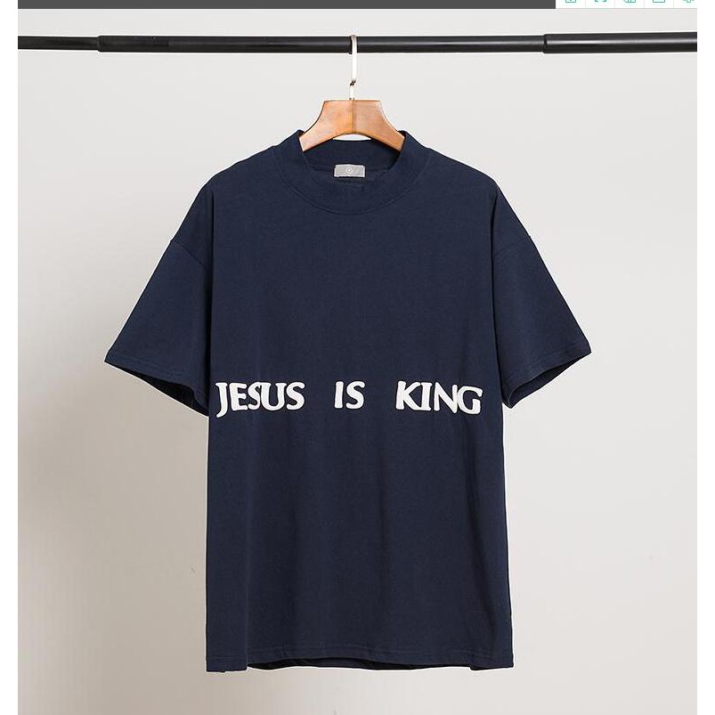 kanye-west-amp-jesus-is-king-แฟชั่น-sanshen-ภาพวาดสีน้ำมัน-fog-แขนสั้นเสื้อยืด