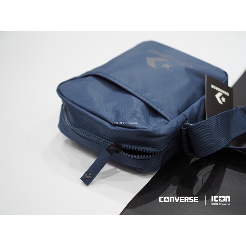 ภาพสินค้าConverse Quick Mini Bag - Black / Navy l สินค้าลิขสิทธิ์แท้ l พร้อมถุง Shop I ICON Converse จากร้าน iconconverse บน Shopee ภาพที่ 6