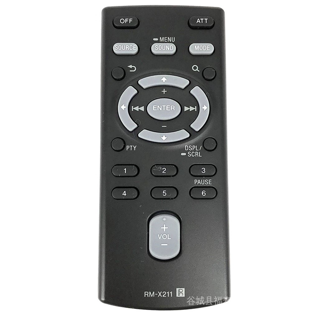 ใหม่ RM-X211 สําหรับ SONY รถสเตอริโอรีโมทคอนโทรล CDX-GT40UW CDX-GT45U ...