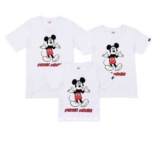 Disney Mickey Mouse Family T-Shirt - เสื้อยืดครอบครัวมิกกี้เมาส์ครอบครัว สินค้าลิขสิทธ์แท้100% characters studio